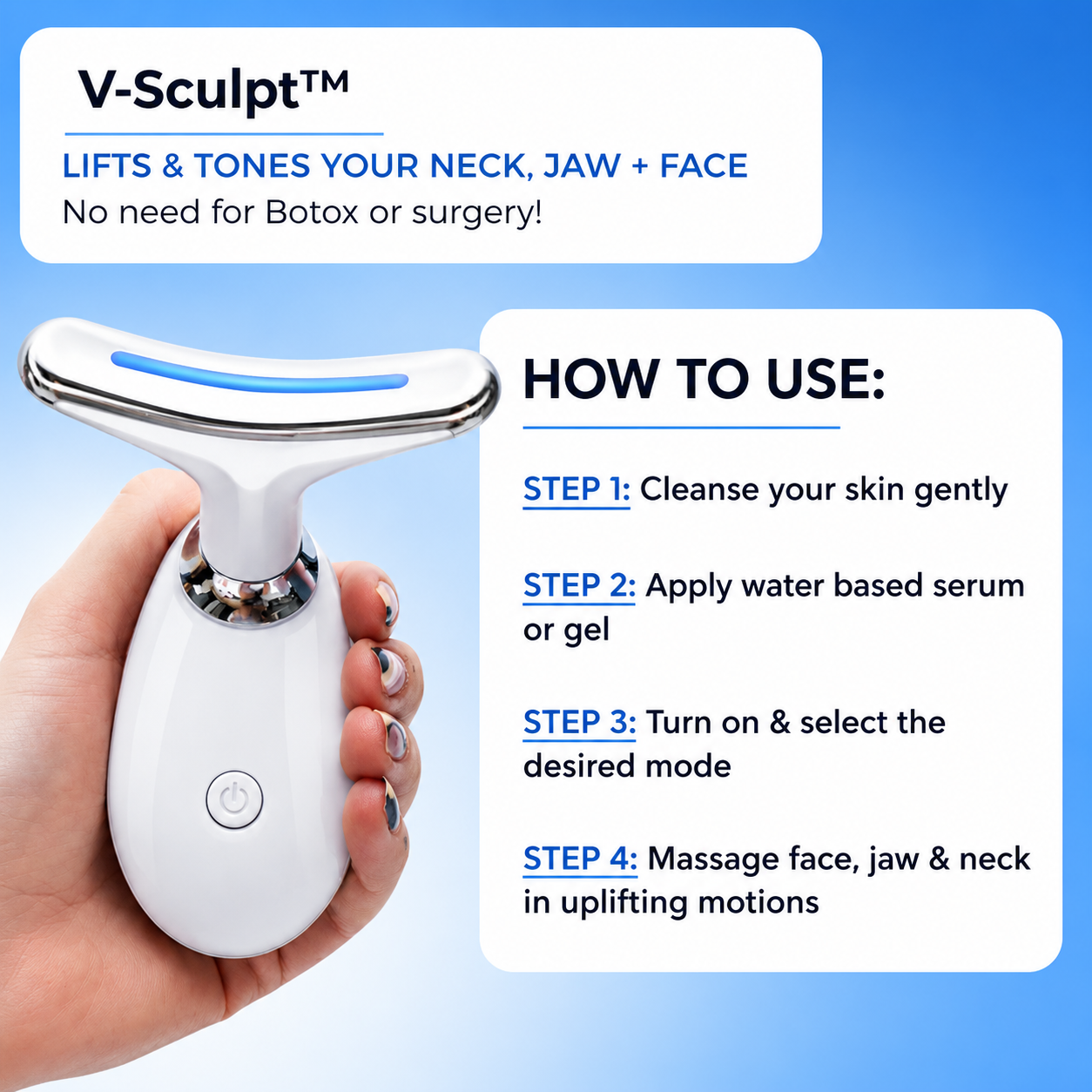 V-Sculptor Neck Lifting & Sculpting Device